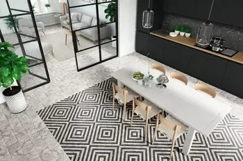 Versail White 8x8 Matte Porcelain Tile 