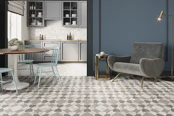 Versail White 8x8 Matte Porcelain Tile 