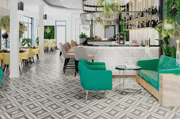 Versail Wood 8x8 Matte Porcelain Décor Tile 2